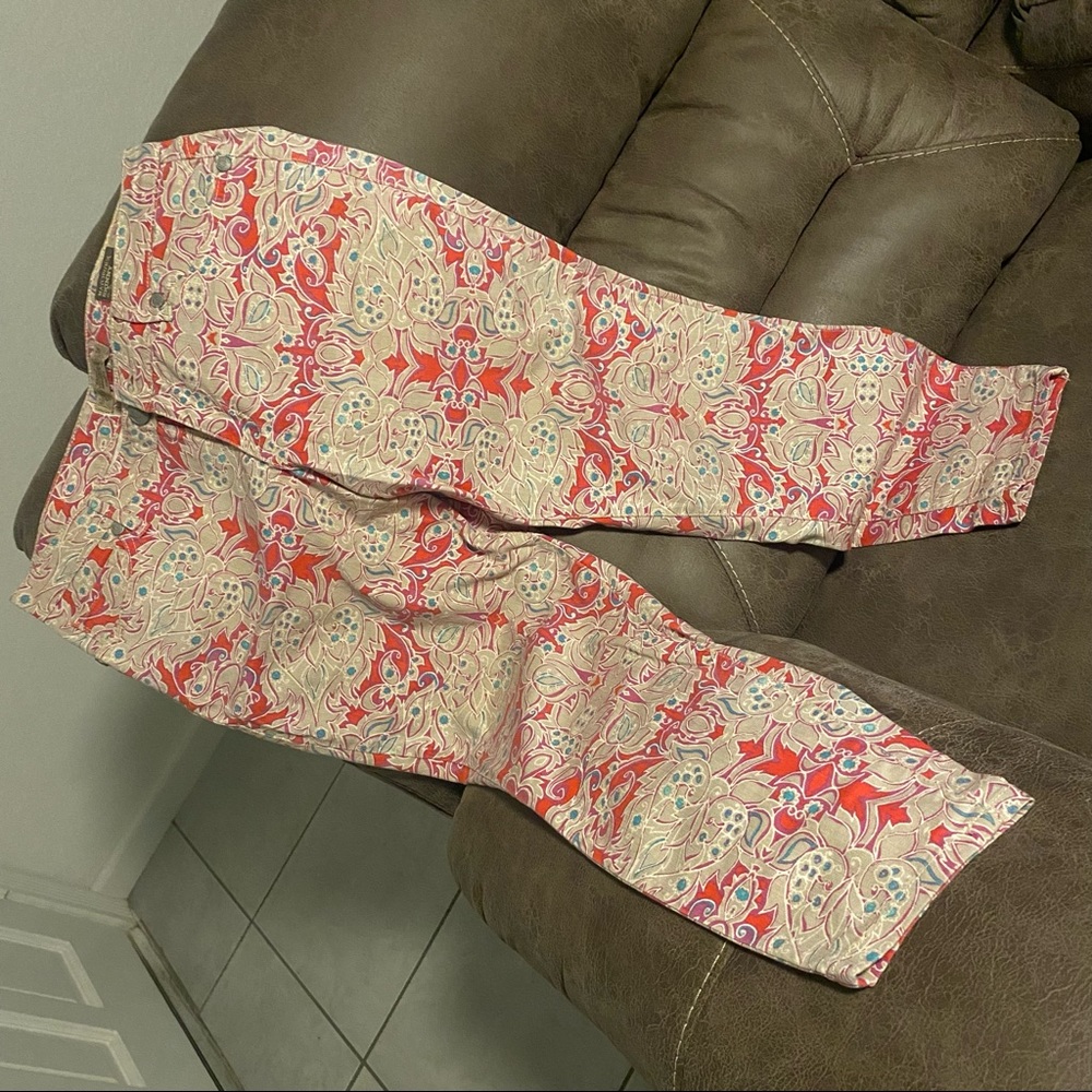 Vintage pants with designs